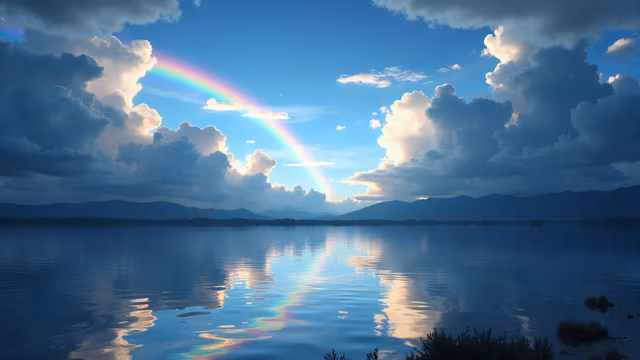 Rainbow Reflection