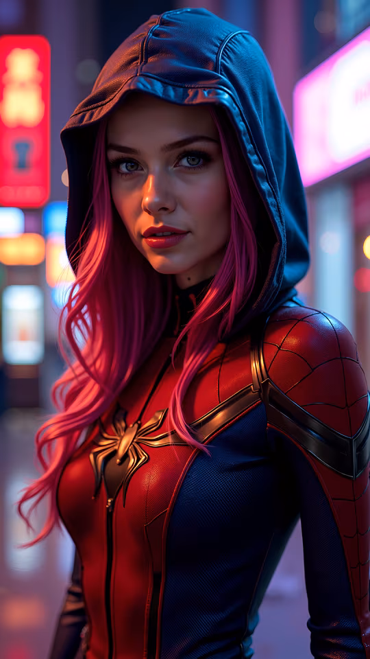 Spider-Woman Illustration