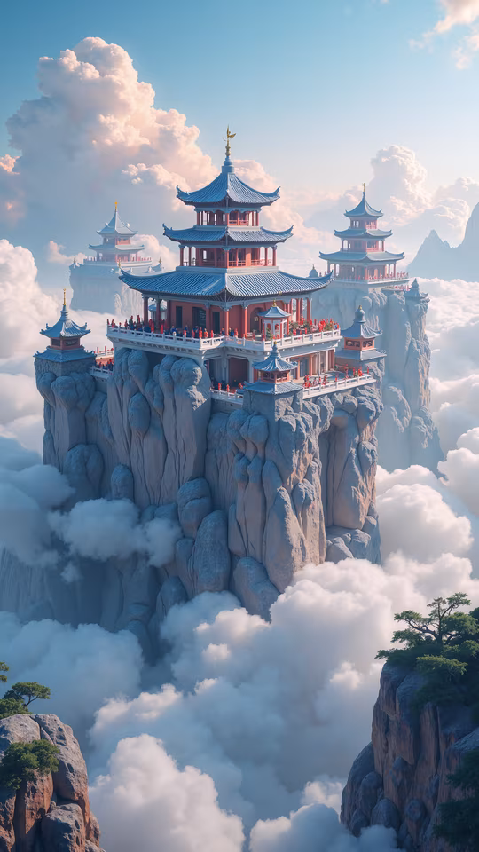 Temple in the Clouds
