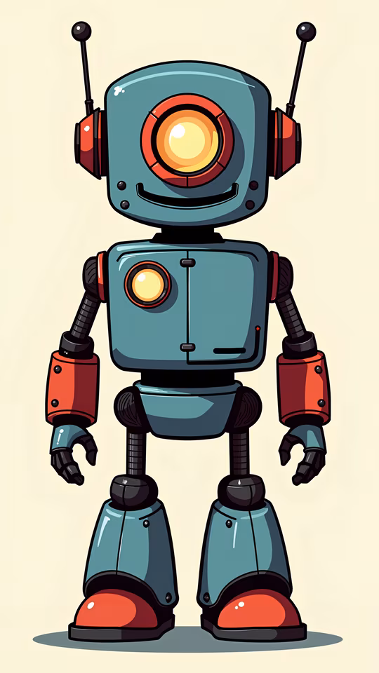 Cartoon Robot