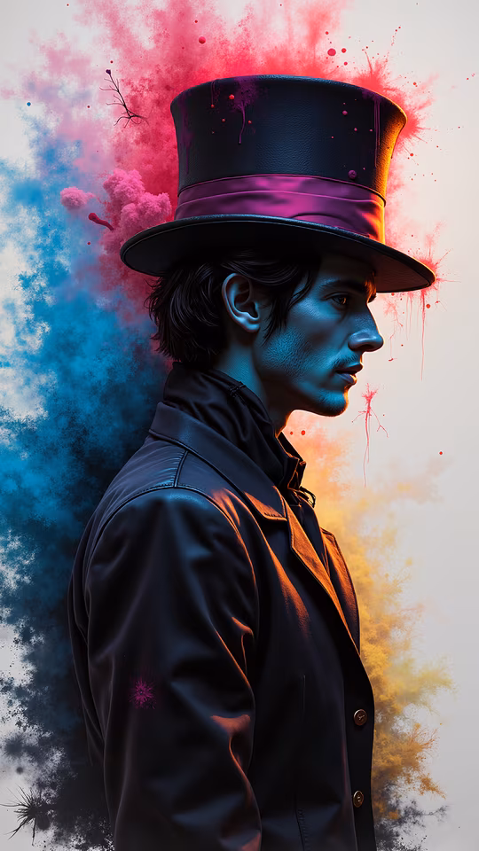 Colorful Profile Illustration