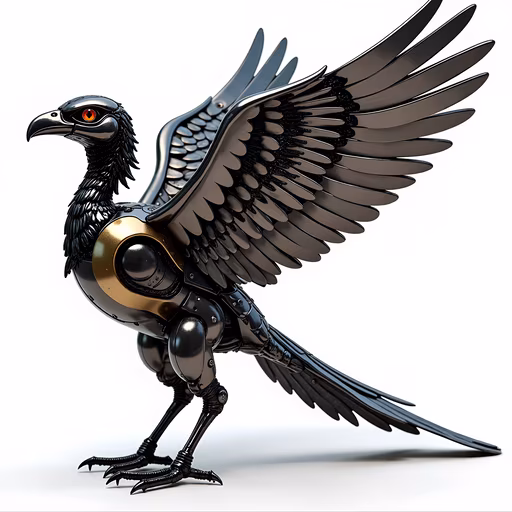Cyborg Raven