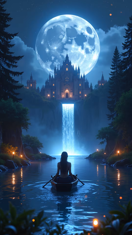 Enchanted Castle Moonlight