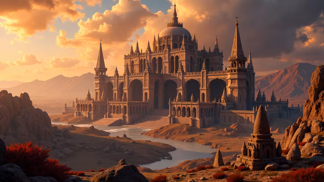 Epic Castle Illustration