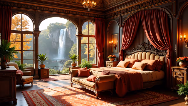 Grand Victorian Bedroom