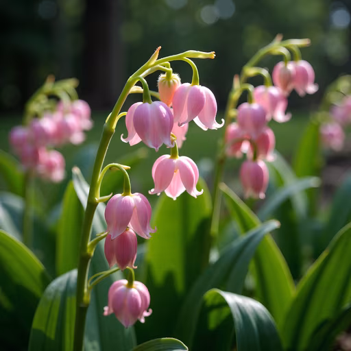 Pink Bell Flowers