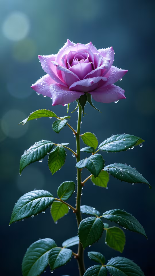 Rain-kissed Rose