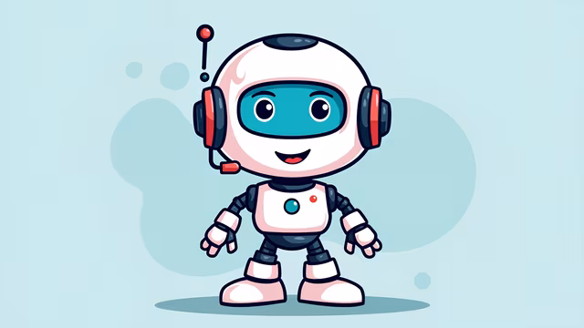 Robot Character Illustration