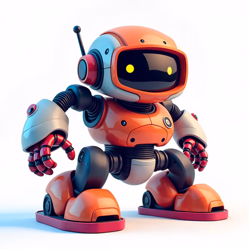 Robot Toy Illustration