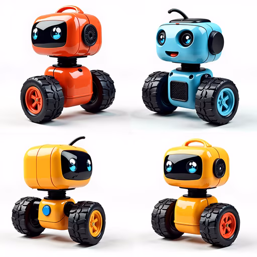 Robot Toys - Illustration