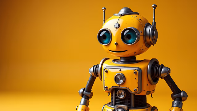 Robot with Big Eyes