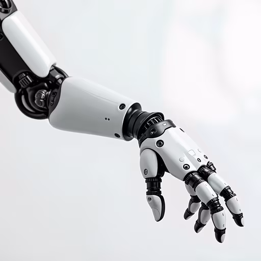 Robotic Hand Illustration