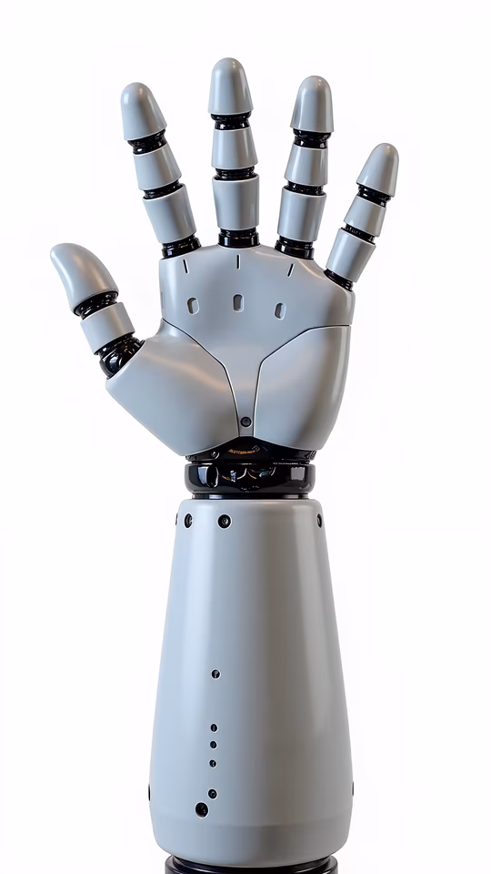 Robotic Hand Illustration