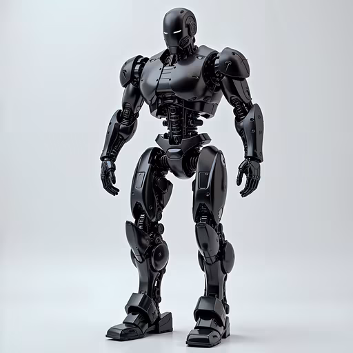 Robotic Soldier Illustration