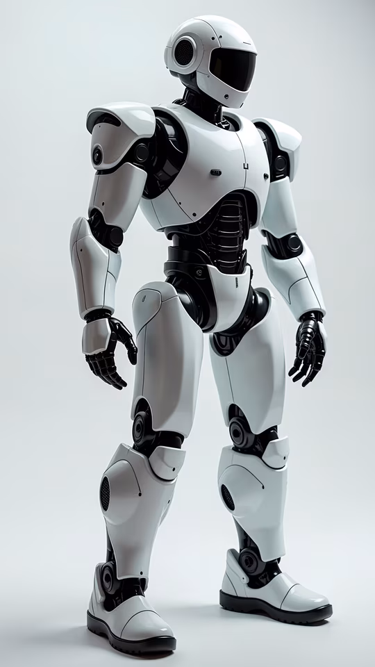Robotic Soldier Illustration