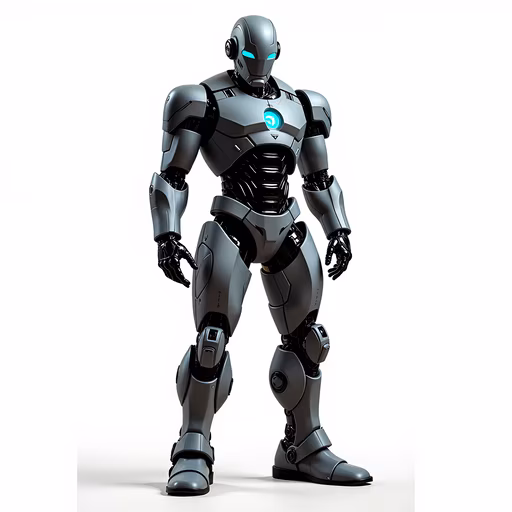 Robotic Soldier Illustration