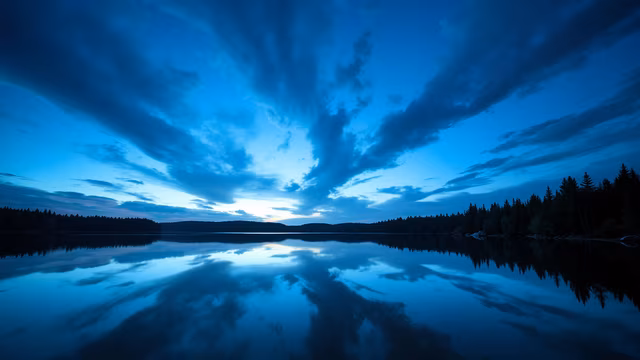 Serene Lake Reflection