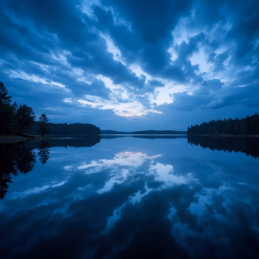 Serene Lake Reflection