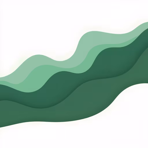 Abstract Waves Illustration