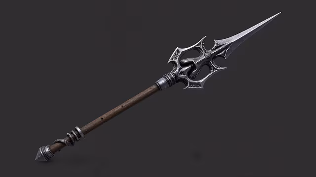 Battle Spear Illustration