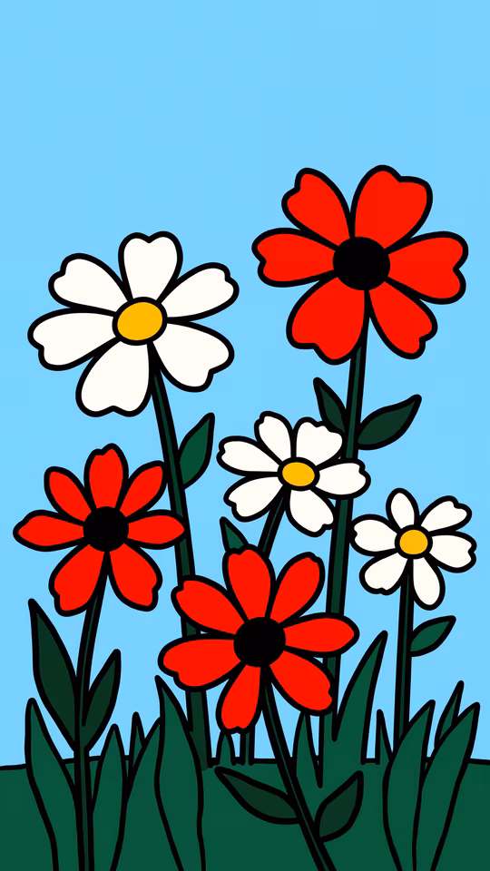 Cartoon Flowers