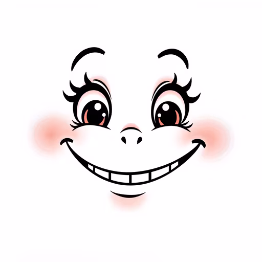 Cartoon Monkey Face