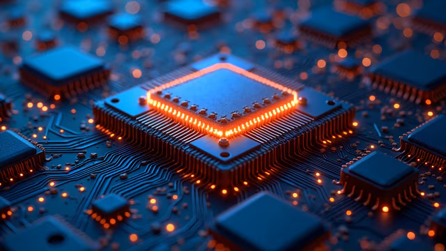 Circuit Board Illustration
