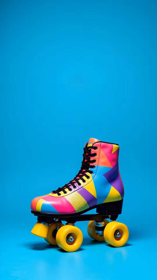 Colorful Roller Skate
