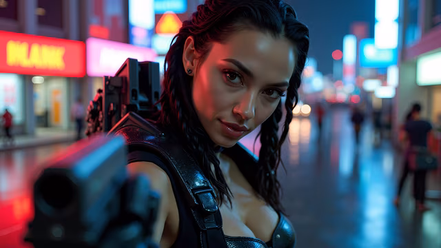Cyberpunk Beauty