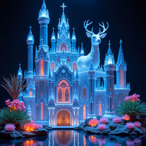 Enchanted Castle Illustration