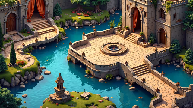 Fantasy Castle Garden