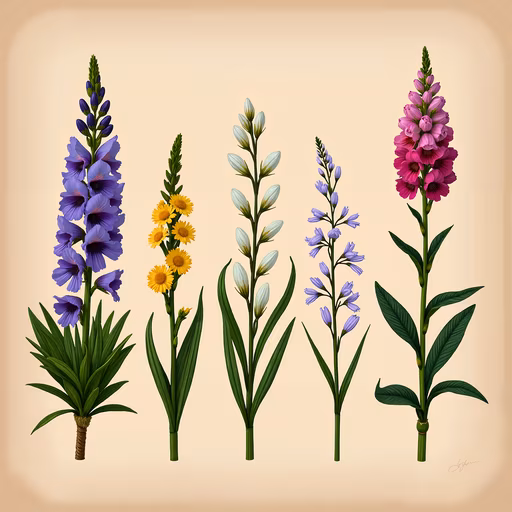 Floral Arrangement Illustration
