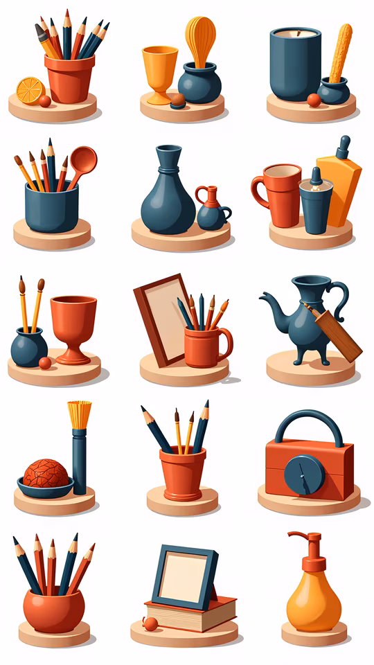 Kitchen Utensils Illustration