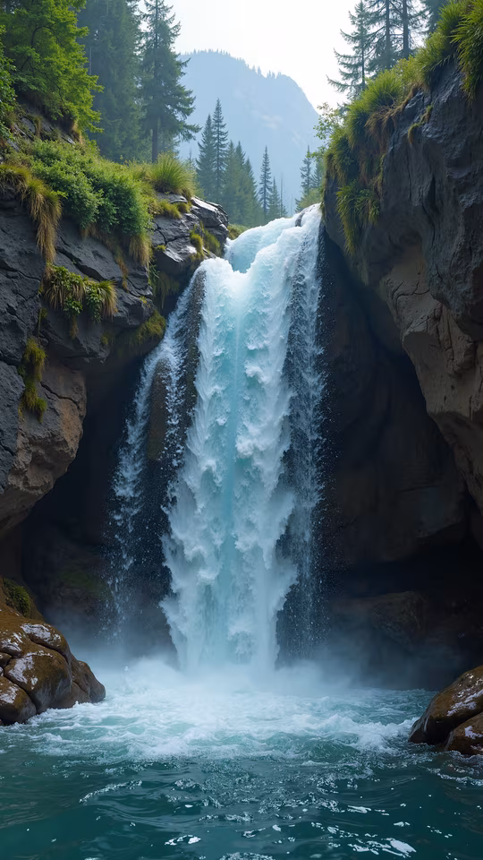 Majestic Waterfall