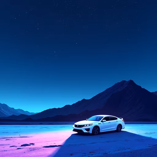 Night Drive Illustration