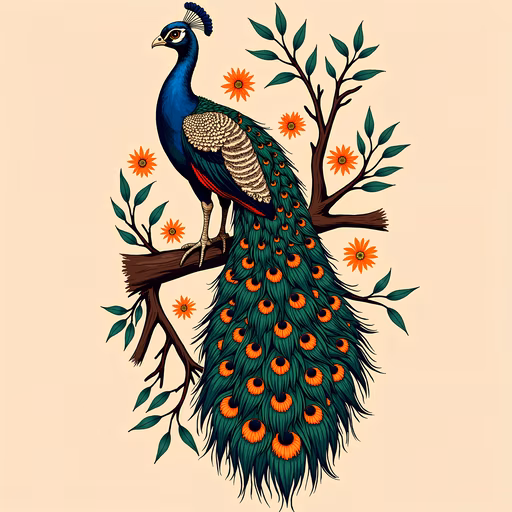Peacock Illustration