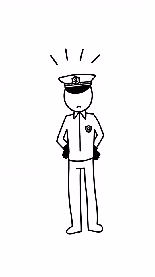 Police Officer Cartoon