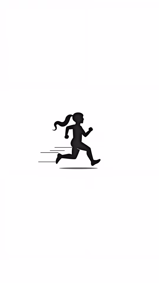 Running Silhouette