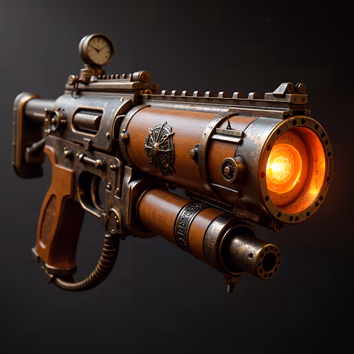 Steampunk Gun