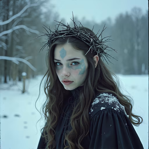 Winter Queen Illustration