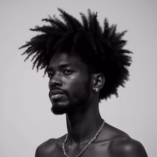 Afro Portrait