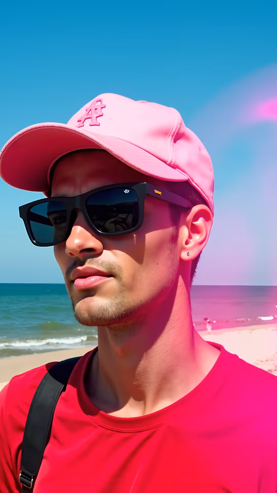Beach Vibes Illustration