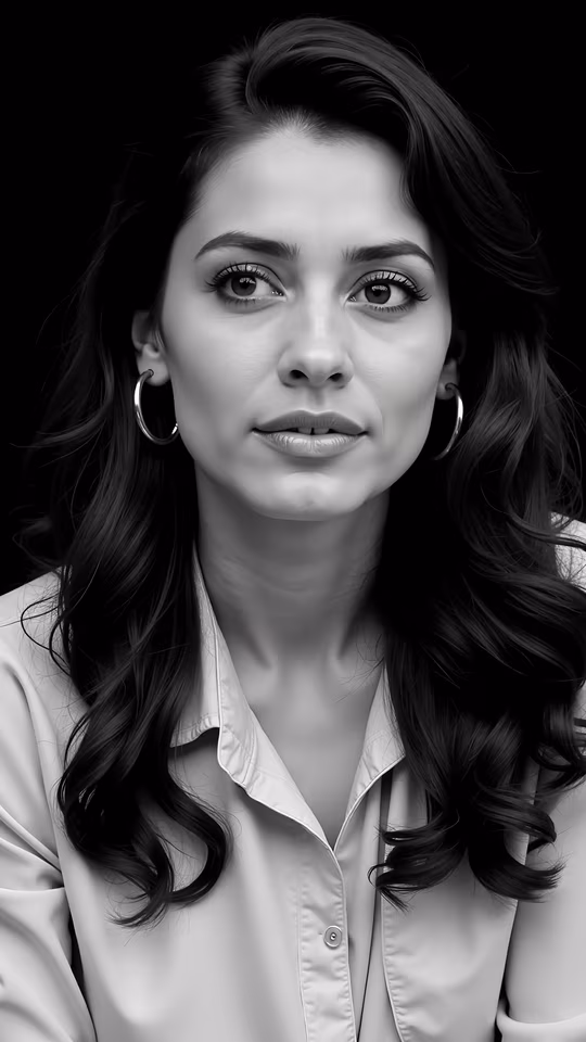 Black and White Portrait