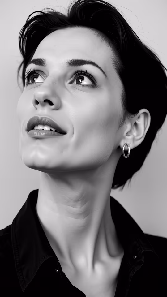 Black and White Portrait