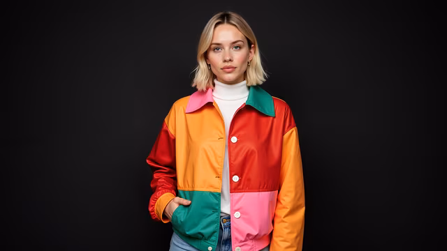 Colorful Jacket Portrait
