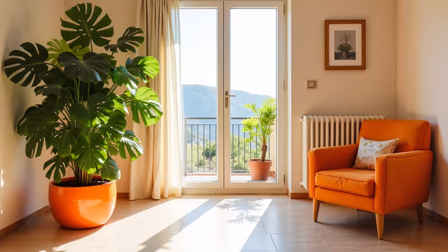 Cozy Sunlit Interior