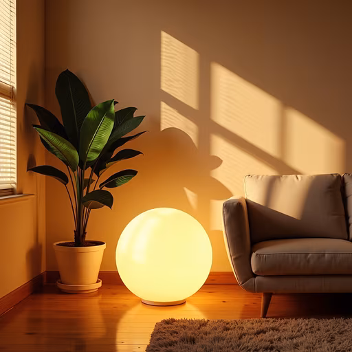 Cozy Sunlit Interior