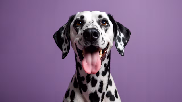 Happy Dalmatian