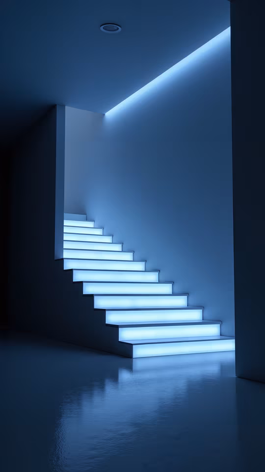 Illuminated Staircase