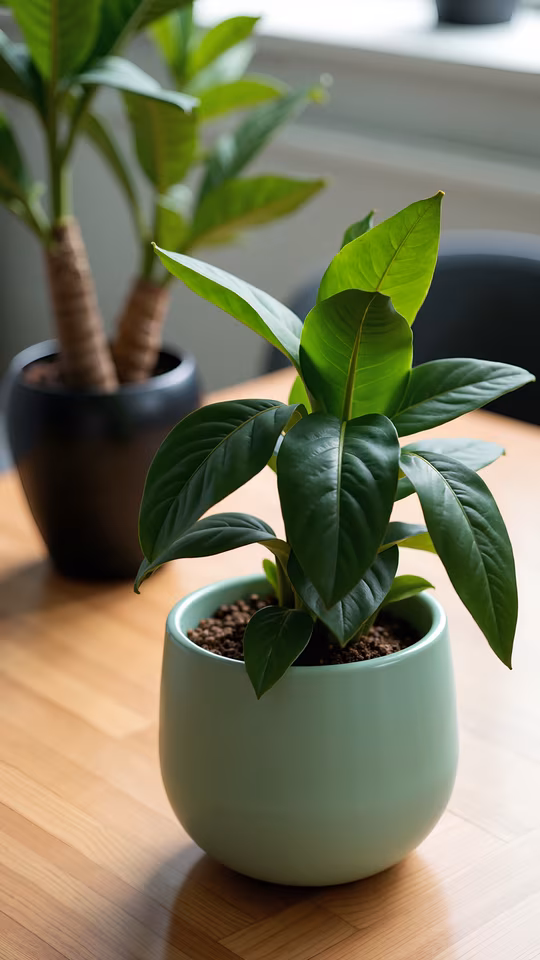 Indoor Plant in Pastel Pot